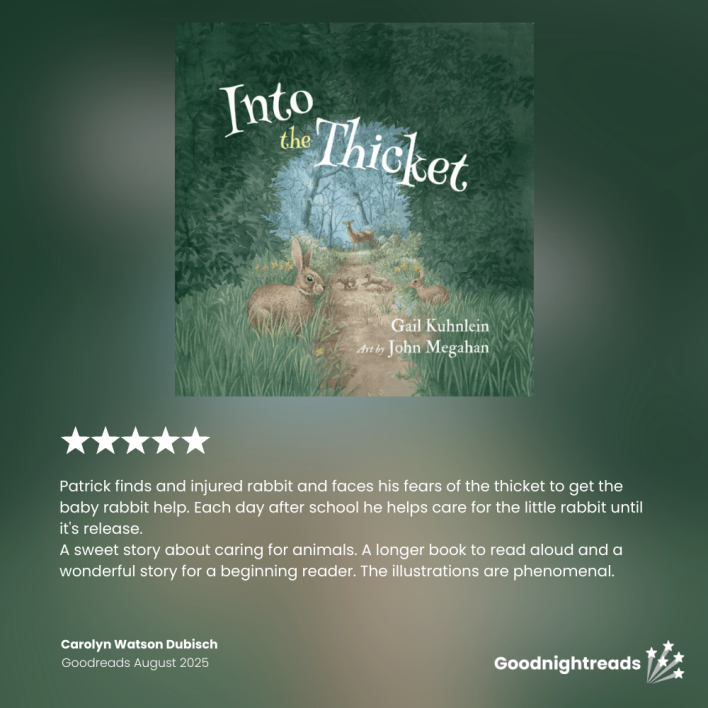 A five star review for Into the Thicket
