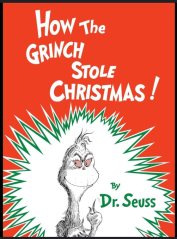 How the Grinch Stole Christmas cover by Dr. Seuss